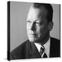 Willy Brandt Serious-null-Stretched Canvas