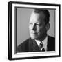 Willy Brandt Serious-null-Framed Photographic Print