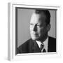 Willy Brandt Serious-null-Framed Photographic Print