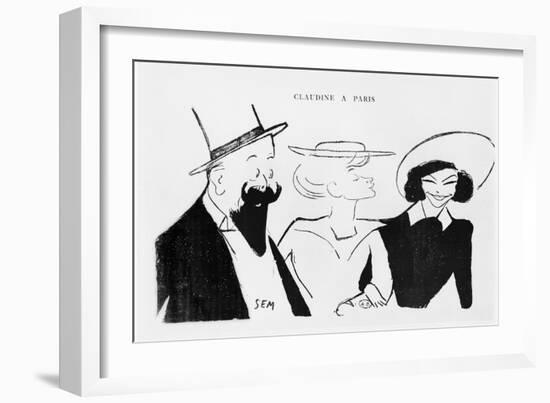 Willy Colette and Polaire-Sem-Framed Giclee Print