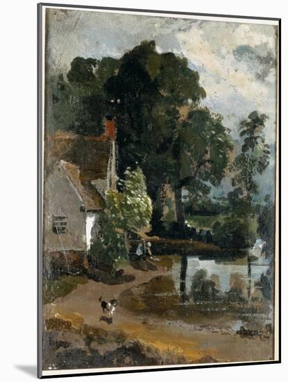 Willy Lot's House Near Flatford Mill-John Constable-Mounted Giclee Print