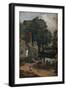 'Willy Lott?s House', c1811-John Constable-Framed Premium Giclee Print