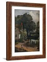 'Willy Lott?s House', c1811-John Constable-Framed Giclee Print