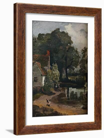 'Willy Lott?s House', c1811-John Constable-Framed Giclee Print