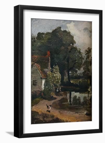 'Willy Lott?s House', c1811-John Constable-Framed Giclee Print