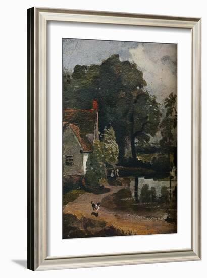 'Willy Lott?s House', c1811-John Constable-Framed Giclee Print