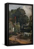 'Willy Lott?s House', c1811-John Constable-Framed Stretched Canvas