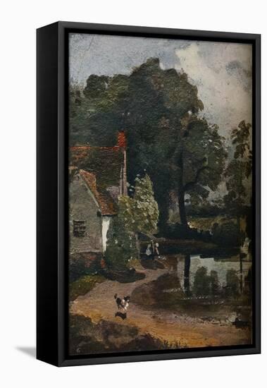 'Willy Lott?s House', c1811-John Constable-Framed Stretched Canvas