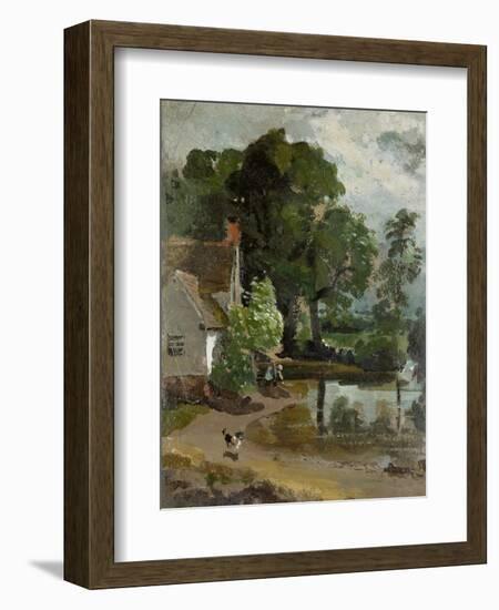 Willy Lott's House, Near Flatford Mill, circa 1811-John Constable-Framed Giclee Print