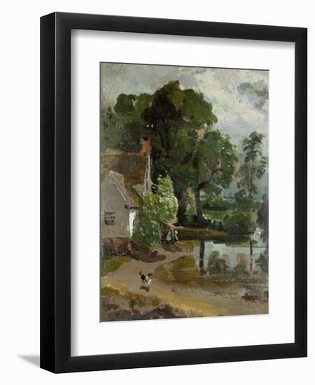Willy Lott's House, Near Flatford Mill, circa 1811-John Constable-Framed Giclee Print