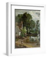 Willy Lott's House, Near Flatford Mill, circa 1811-John Constable-Framed Giclee Print