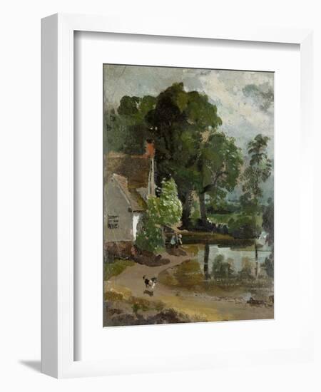 Willy Lott's House, Near Flatford Mill, circa 1811-John Constable-Framed Giclee Print