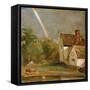 Willy Lott's House with a Rainbow, Dated October 1St, 1812-John Constable-Framed Stretched Canvas