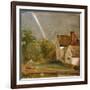 Willy Lott's House with a Rainbow, Dated October 1St, 1812-John Constable-Framed Giclee Print