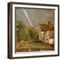 Willy Lott's House with a Rainbow, Dated October 1St, 1812-John Constable-Framed Giclee Print