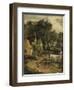 "Willy Lott's House"-John Constable-Framed Premium Giclee Print