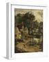 "Willy Lott's House"-John Constable-Framed Giclee Print