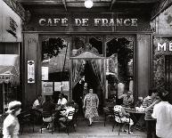 Café de France-Willy Ronis-Laminated Art Print