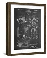 Willy's Jeep Patent-null-Framed Art Print