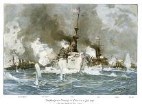 Battle of Santiago De Cuba, 3 July 1898-Willy Stower-Giclee Print