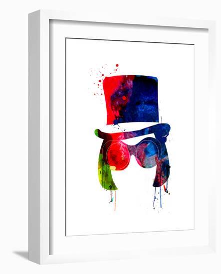 Willy Watercolor-Lora Feldman-Framed Art Print