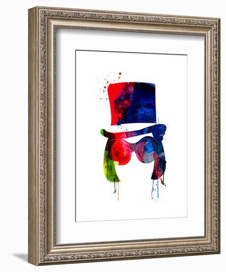 Willy Watercolor-Lora Feldman-Framed Art Print