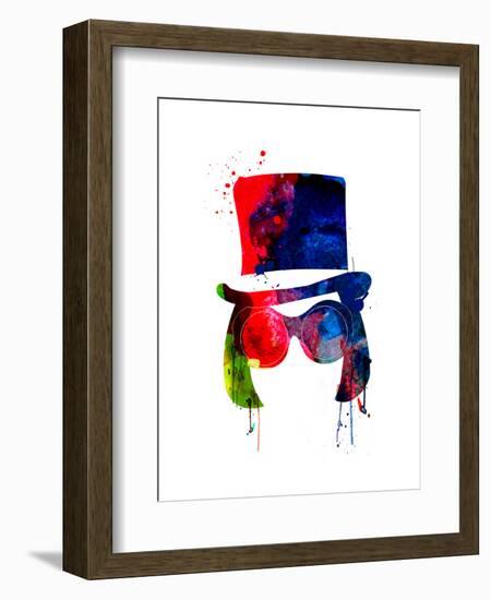 Willy Watercolor-Lora Feldman-Framed Art Print