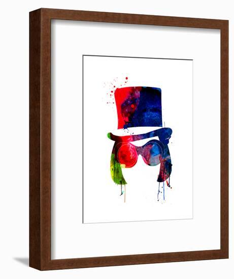 Willy Watercolor-Lora Feldman-Framed Art Print