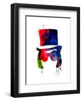 Willy Watercolor-Lora Feldman-Framed Art Print