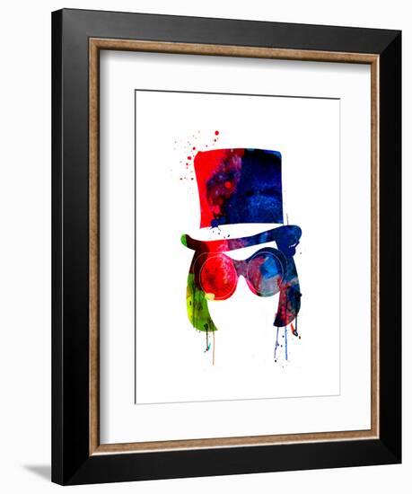 Willy Watercolor-Lora Feldman-Framed Art Print