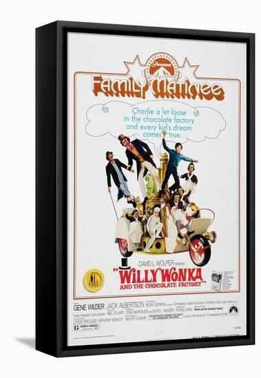 Willy Wonka and the Chocolate Factory, 1971-null-Framed Stretched Canvas