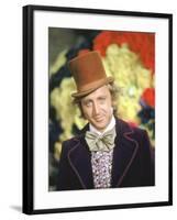 Willy Wonka And The Chocolate Factory, Gene Wilder, 1971-null-Framed Photo