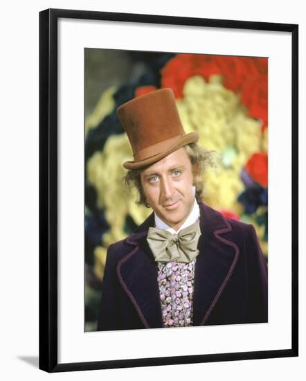 Willy Wonka And The Chocolate Factory, Gene Wilder, 1971-null-Framed Photo