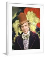 Willy Wonka And The Chocolate Factory, Gene Wilder, 1971-null-Framed Photo