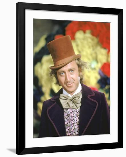 Willy Wonka And The Chocolate Factory, Gene Wilder, 1971-null-Framed Photo