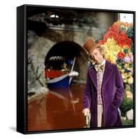 Willy Wonka And The Chocolate Factory, Gene Wilder, 1971-null-Framed Stretched Canvas