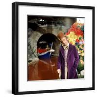 Willy Wonka And The Chocolate Factory, Gene Wilder, 1971-null-Framed Photo