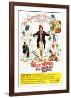 Willy Wonka and the Chocolate Factory, Gene Wilder (Center), 1971-null-Framed Art Print