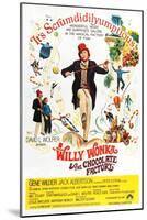 Willy Wonka and the Chocolate Factory, Gene Wilder (Center), 1971-null-Mounted Art Print