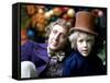 Willy Wonka And The Chocolate Factory, Gene Wilder, Peter Ostrum, 1971-null-Framed Stretched Canvas