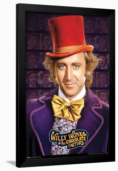 Willy Wonka And The Chocolate Factory - Willy Wonka-Trends International-Framed Poster