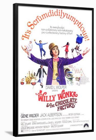 Willy Wonka and the Chocolate Factory-null-Framed Poster