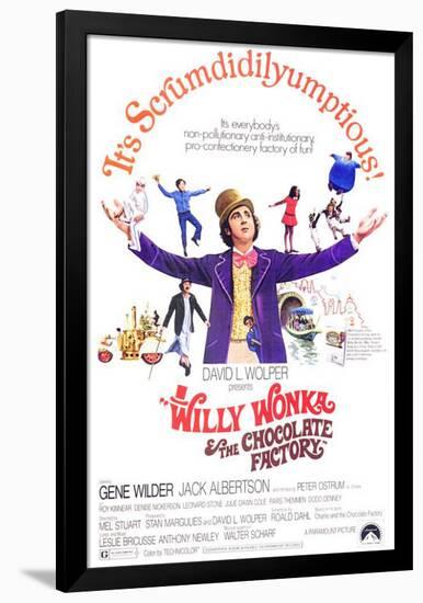 Willy Wonka and the Chocolate Factory-null-Framed Poster