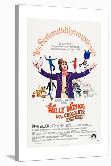 Willy Wonka and the Chocolate Factory-null-Stretched Canvas