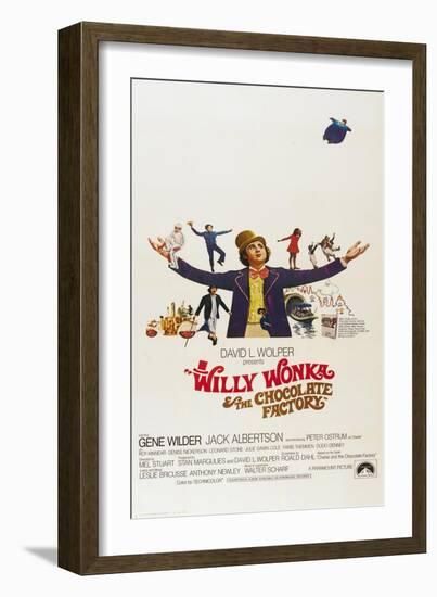 Willy Wonka and the Chocolate Factory-null-Framed Art Print