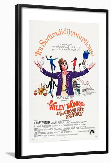 Willy Wonka and the Chocolate Factory-null-Framed Poster