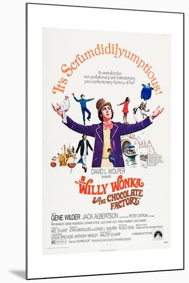 Willy Wonka and the Chocolate Factory-null-Mounted Poster