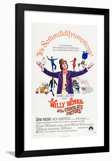 Willy Wonka and the Chocolate Factory-null-Framed Poster