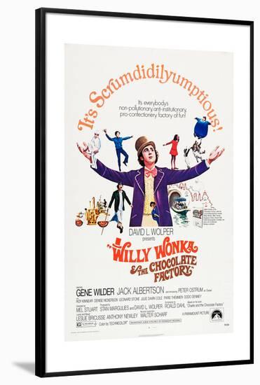 Willy Wonka and the Chocolate Factory-null-Framed Poster