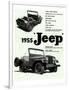 Willys 1955 Jeep-null-Framed Premium Giclee Print